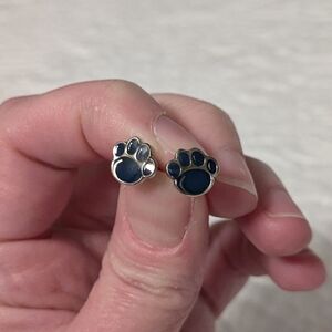 Penn State Nittany Lion Paw Earrings